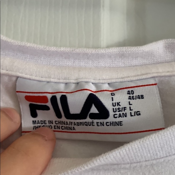 FILA long sleeve crop top - Picture 2 of 2